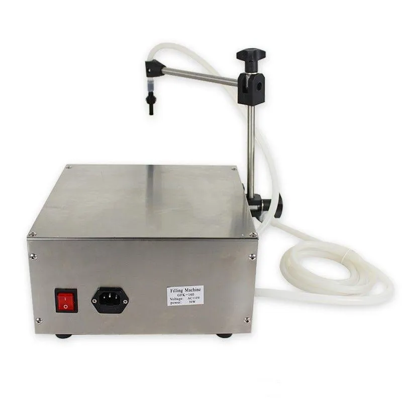 GFK-160 Compact Digital Control Pump Liquid Filling Machine , 2-3500ml very precisely English/chinese panel 110V/220V