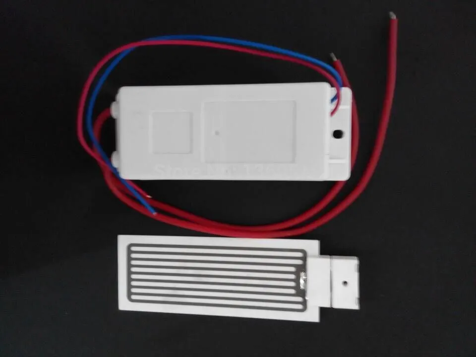 Novo Tipo de Projeto, novo gerador de ozônio AC220 / 110V / AC110 5g, placa de cerâmica + fonte de alimentação, purificador de ar, desinfecção, refresca ar obsoleto, elimina o