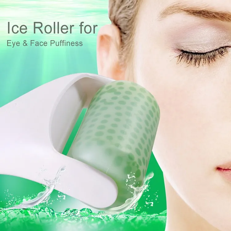 Draagbare Huid Cool Ice Roller Massager voor Gezicht Body Massage Gezichtshuid Zorg voorkomen Rimpel voor thuisgebruik