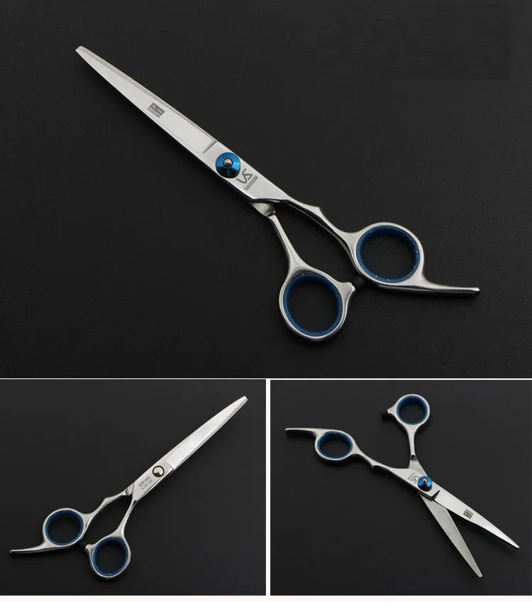Nowe narzędzia do cięcia włosów 8 sztuk / zestaw narzędzi fryzjerskich 6.0 cal fryzjer nożyczki zestawy do strzyżenia włosów Razor włosy stylizacji nożyczki pakiet kombinowany