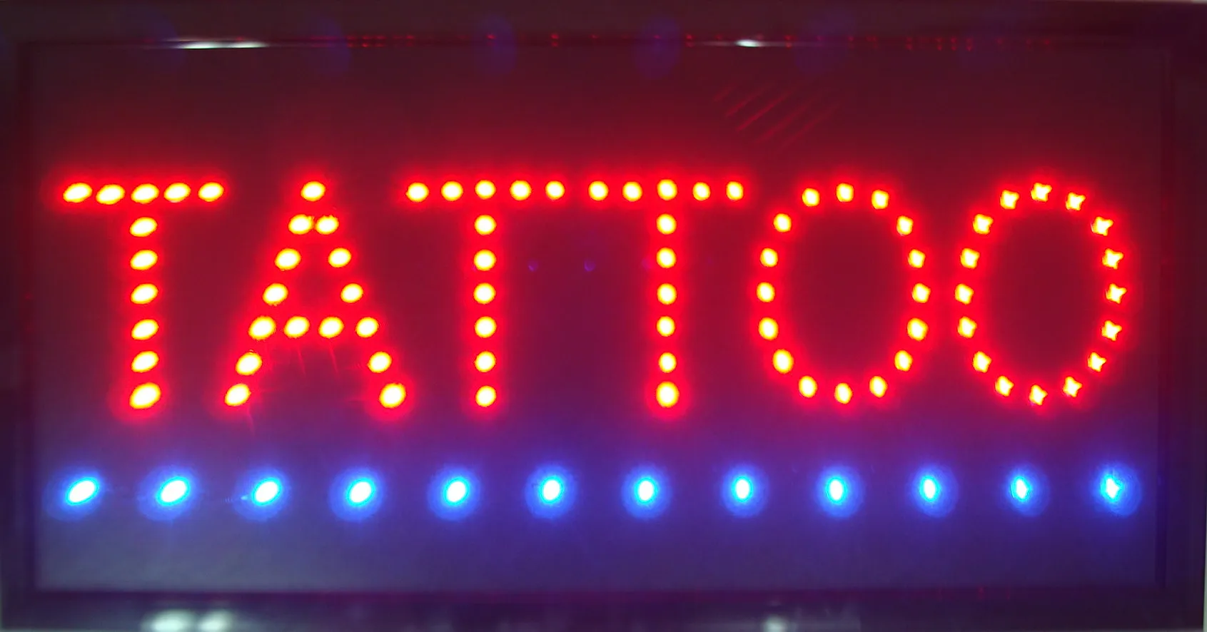 NeonLED Window Display Sign 48x25cm Indoor Flashing Sign For Indoor