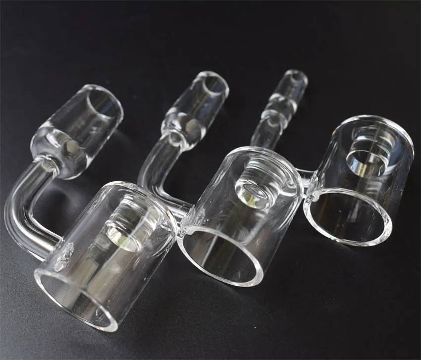 XL 25mm OD Flat Top Core Reactor Quartz Banger Nail with 10mm 14mm 18mm Male Female Quartz Nail For Glass Bongs Oil Rigs