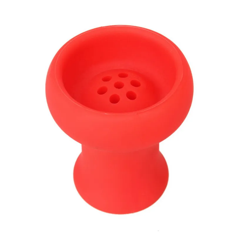 Ny Tinfoil Shisha Silicone Bowl Hookah Head Silicone Hookah Bowls Replacement Bong Tillbehör Allmän specifikation Hosah Bowl 7391023