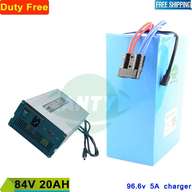 84V 96V 20AH 40AH batterie au Lithium 2000W 4000W 8000W moto vélo électrique Scooter