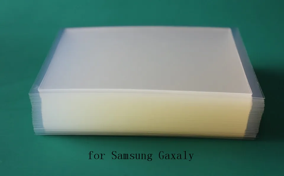 250um dicker OCA-optischer Klebstoff-Aufkleber für Samsung Gaxaly S3 S4 S5 S6 S7 Rand S8 S9 S9 Plus