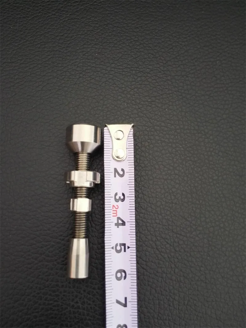 14.4mm ang18.8mm titanium nagel roken metalen pijp klik n vape voor waterleidingen wierook globe dab olierulp