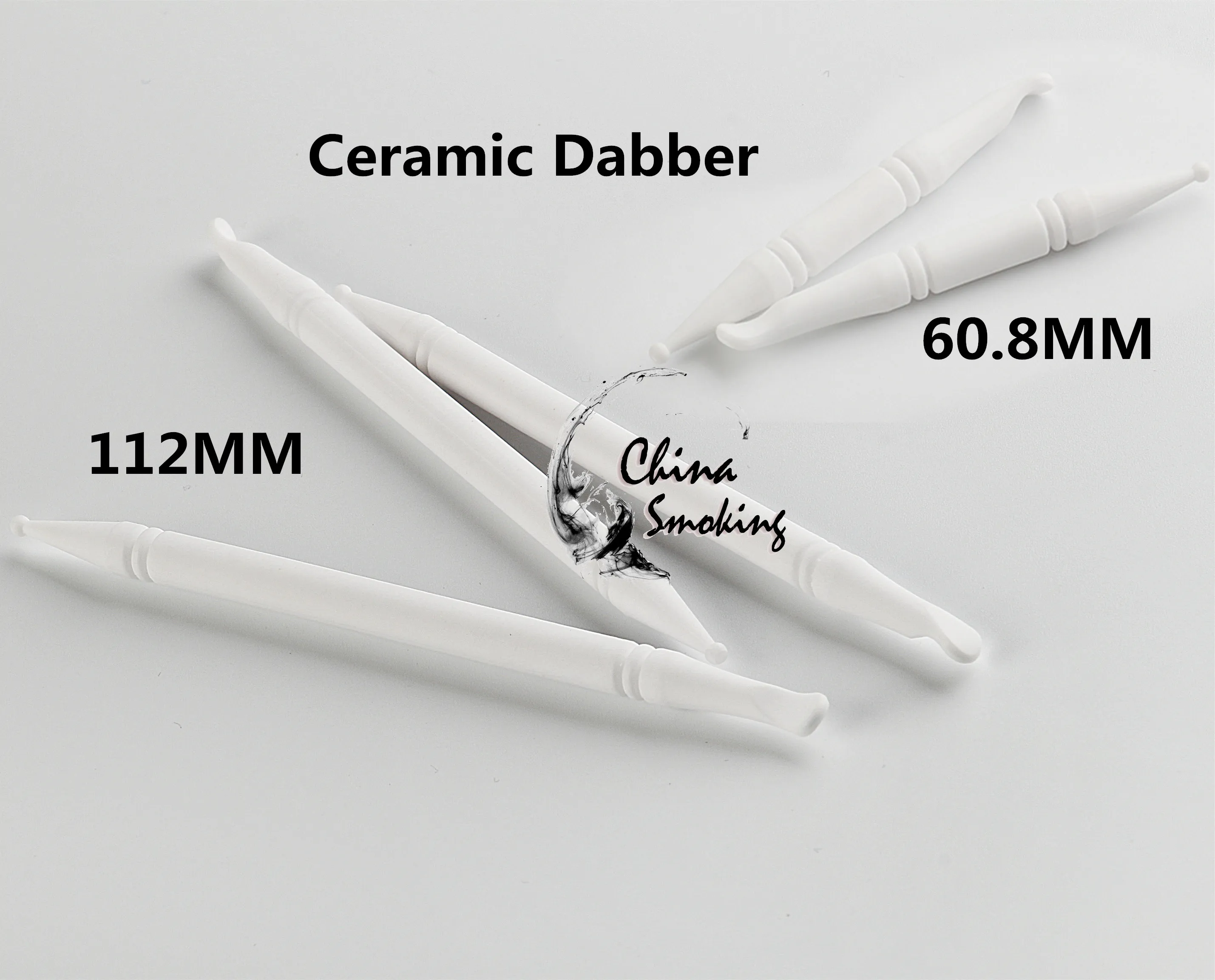 Keramik Dabber Ceramic Nail shortlong Zwei Größen Länge 112mm / 60mm für Öl Wachs Werkzeug Dab Rig