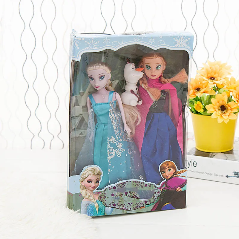 Los niños juguetes 50cm / 30cm / 18cm muñeca Olaf Elsa Ana Kristoff Reno Sven Cartoon Movie peluche muñeco de nieve muñecas princesa niños regalo