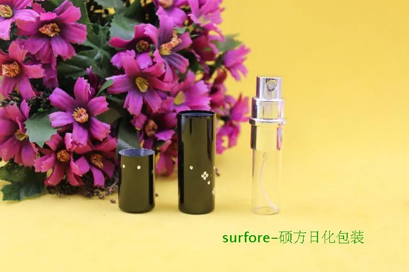 2015 hot Aluminum drill pipe 5ml spray perfume bottle portable Perfume Bottle spray for oil perfume Home Fragrances Essential Oils Diffusers