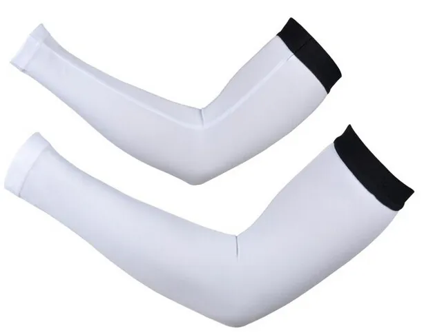 Solid color Arm Sleeve simple style Bike MTB Cycling Arm Warmers UV Protection Cycl Oversleeve Armwarmer Sleeves Riding