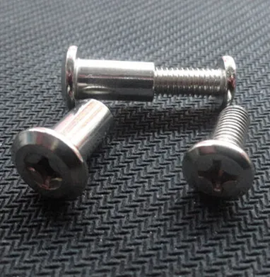 Rivet Hexagon Socket Head Cap Skruv Aluminium Barrel Nut M6 Möbler Hårdvara Paket med 10