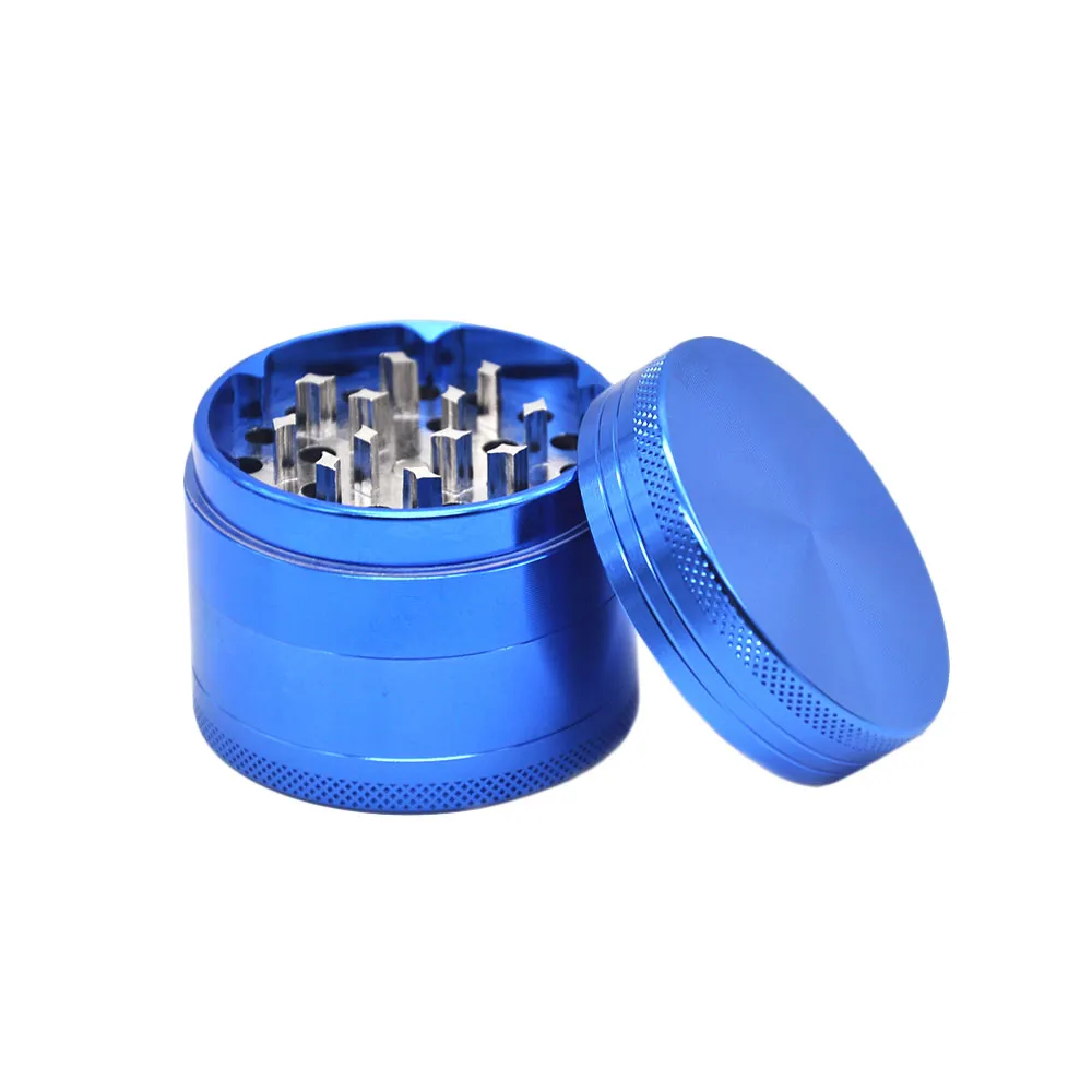 TopPuff Diâmetro 50 mm 4 partes Hornet CNC Alumínio Metal Grinder de Tabaco Moedor Herbal Immet Spice Triturador Máquina