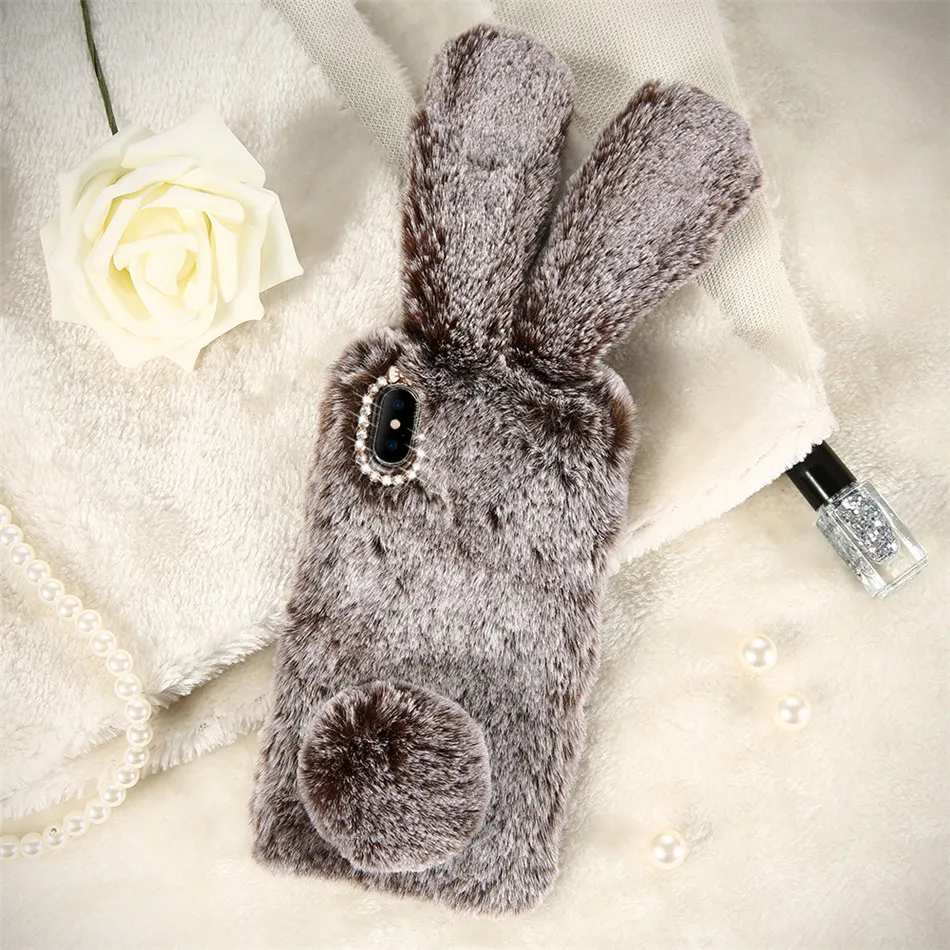 Coelho De Natal Case Para Iphone X 8 7 Além De Bonito Capa Para Iphone 6 6  S Plus 5 5S Se 5c 4 Case Diamante De Silicone Que Bling Coque De $31,92 |  DHgate, image size:950x950