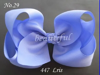 15 off details about new style Girl 8 Inch children Hair Bow Clip Grosgrain Ribbon baby girls hair bow drop 9337243