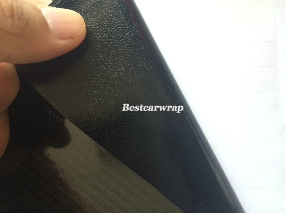6D Carbon Vinyl Carbon Fiber Wrap Autozone Film High Glossy, Air Bubble