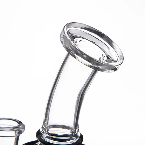 Gancho de vidro cabide de unha de unha de vidro bongs narguilashs Dab Rigs Rig Beaker Tubos de água Bubbothhead com alta qualidade HQG033