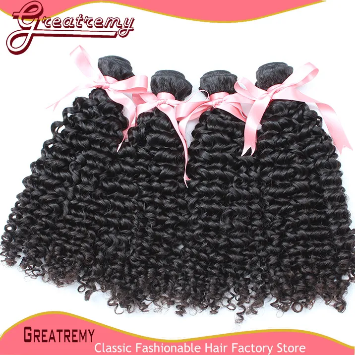 Top Selling!!! Bundle With Closure curly wave Hair 100% Malaysian Indian Peruvian Human Hair 2 Way4*4 Hairpiece 