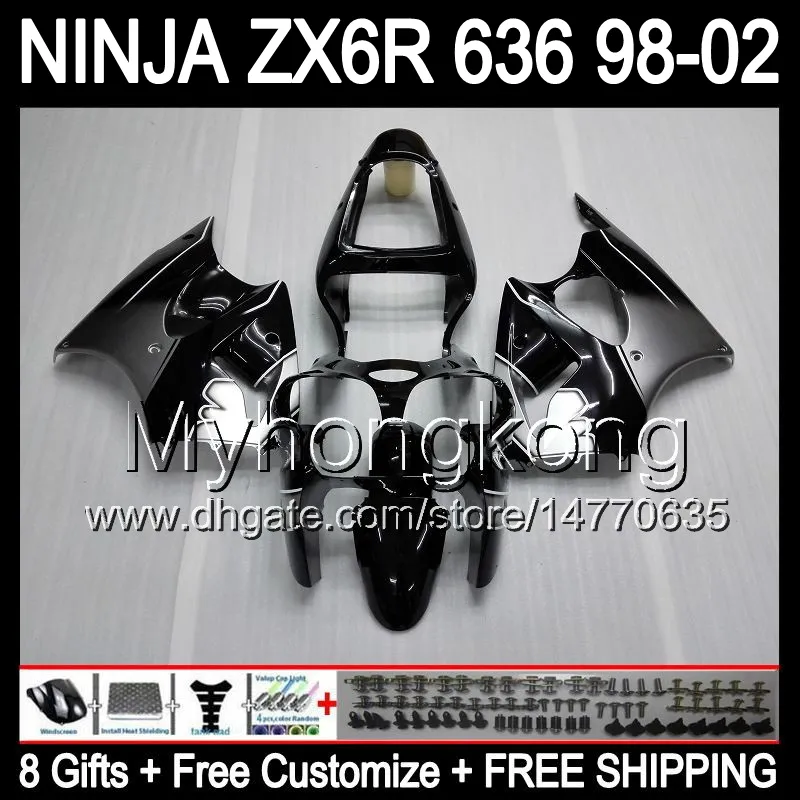 ZX-6R 1994 1995 1996 1997 Fairing Kit For Kawasaki ZX Ninja 636 ZX6R 6R  Motorcycle Bodywork ABS Fairings Set