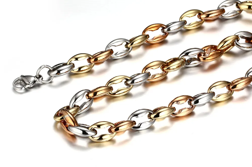 Golpe fuerte Lectura cuidadosa actualizar Nueva Llegada Popular 88g Hombres 316L Acero Inoxidable Granos De Café Cadena De Eslabones De Hueso Collar De Plata / Oro Rosa / Oro Tres Colores De 10,39 € | DHgate Golpe fuerte Lectura cuidadosa actualizar Nueva Llegada Popular 88g Hombres 316L Acero Inoxidable Granos De Café Cadena De Eslabones De Hueso Collar De Plata / Oro Rosa / Oro Tres Colores De 10,39 € | DHgate