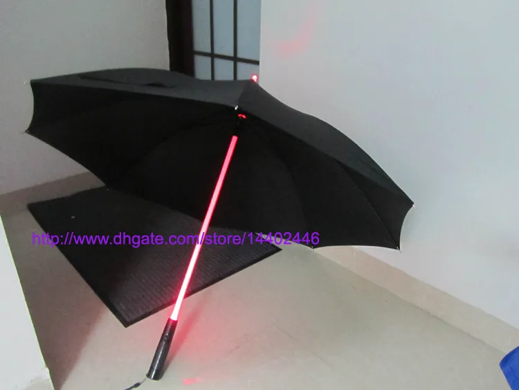 lot Cool Blade Runner Light Sabre Led Flash Light Umbrella Rose Umbrella бутылка зонтик фонарик ночные ходьбы3381348