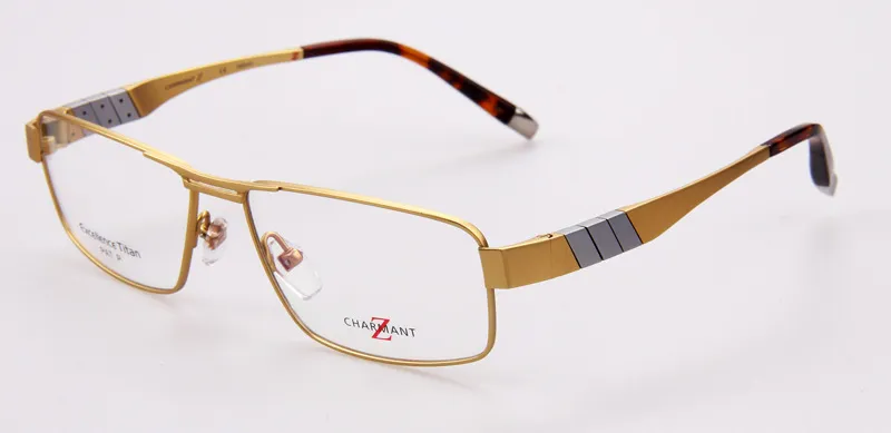 Groothandel-zt11767 charmant optische frames 2015 nieuwe merk designer brillen z titanium mannen velless eyewear frames Maat: 56-15-140