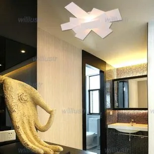 Big Bang Ceiling Lamp Modern Design Lighting White Color Metal Material Wall Sconce Light 