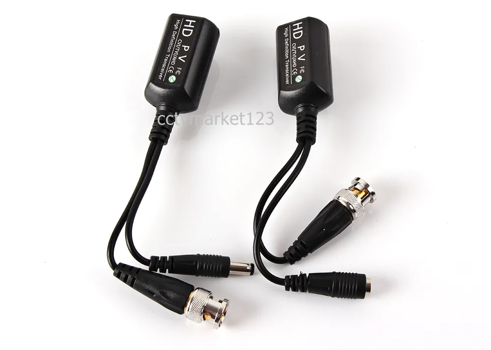 1CH Video Transmitter Video Balun 720P1080P HDCVI AHD / HDTVI CAMERA BNC-connector naar RJ45 Transceivers Adapter