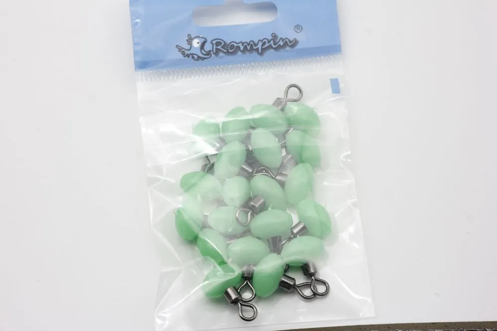 Rompin lot 3 Way Fishing Swivels Bass Fishing Tackle Sea Rock Carp Fishline Crossline Bead T Shape Connector6399125