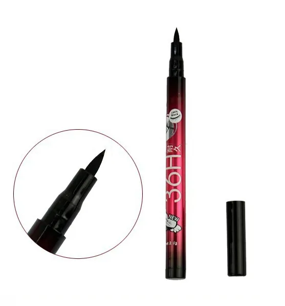 Yanqina 36H Wodoodporna Makeup Czarny Eyeliner Makijaż Czarny Eyeliner Wodoodporny Ciecz Make Up Beauty Comestics Eye Liner Ołówek Nowy