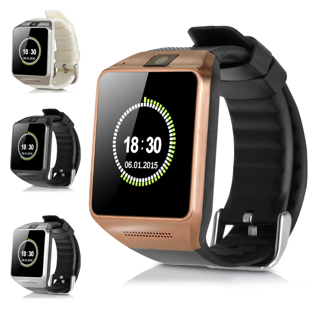 Акций США! 2015 GV08 Смарт часы Bluetooth SmartWatch для Android смартфоны с поддержкой камеры SIM-карты GV08 смарт-часы