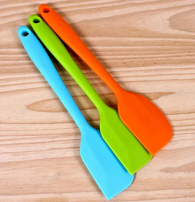 Wedding Candy Color Silicone Cake Spatula Batter Scraper For Snowflake Cake Tools