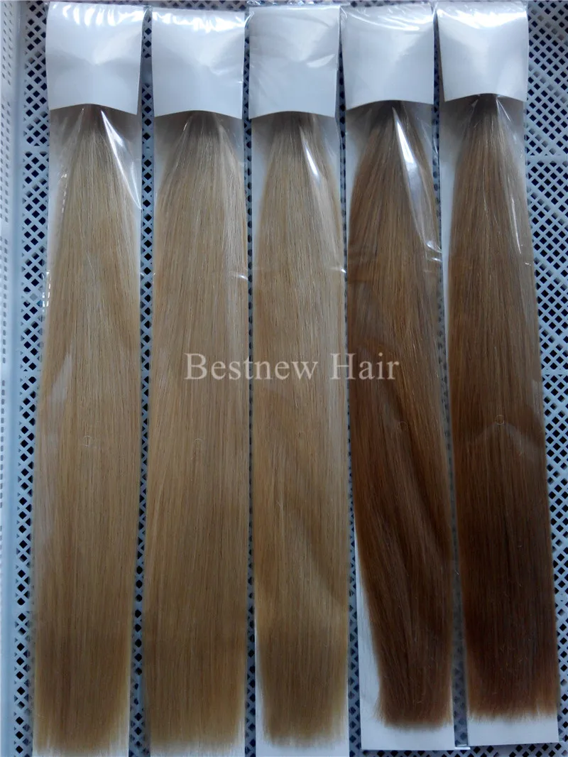 18Quot20quot22quotnano Pierścienie Indian Remy Human Hair Extensons 100gpk 100beads 1GS Kolor 60 nano tip Indian Remy Hair NAN4109276