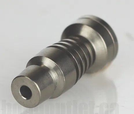 Domeloze titanium concentraat nagel twee functie domeloze titanium nagel ti spijker 14mm / 18mm mannelijke klasse 2 gr2 titanium nagel 14mm 18mm