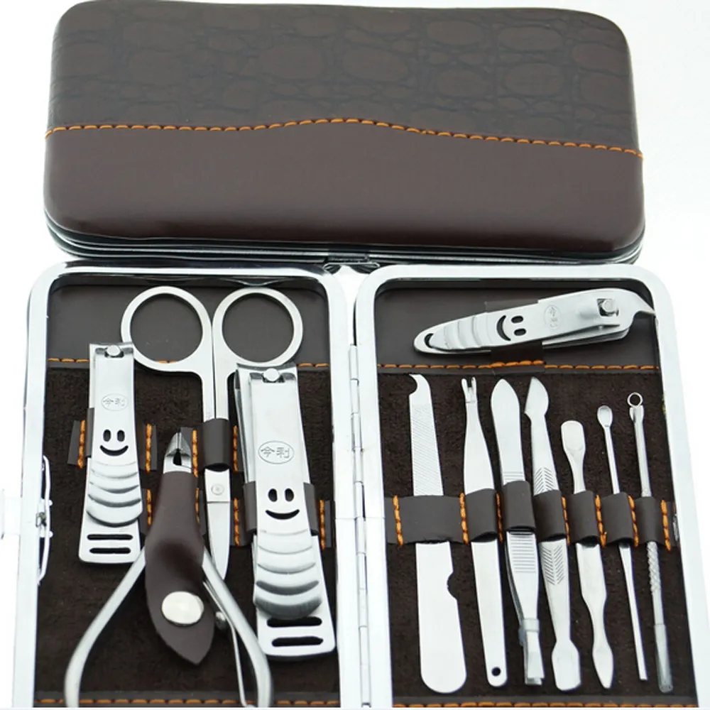 Wholesale Nail Care Set Pedicure Scissor Tweezer Knife Ear Pick Utility
