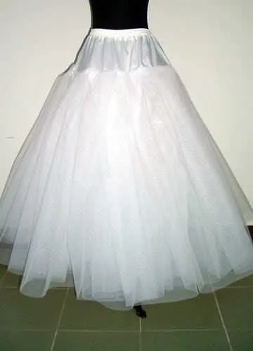 2020 Petticoats do sukni kulkowych Regulowane Rozmiary Crinoline Akcesoria dla nowożeńców Underskirt for Wedding Prom Quinceanera Sukienki