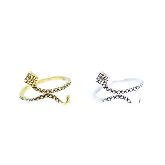 Coola kluster ringar unika kluster ringar för kvinnor orm form design 2016 ny ankomst till salu23