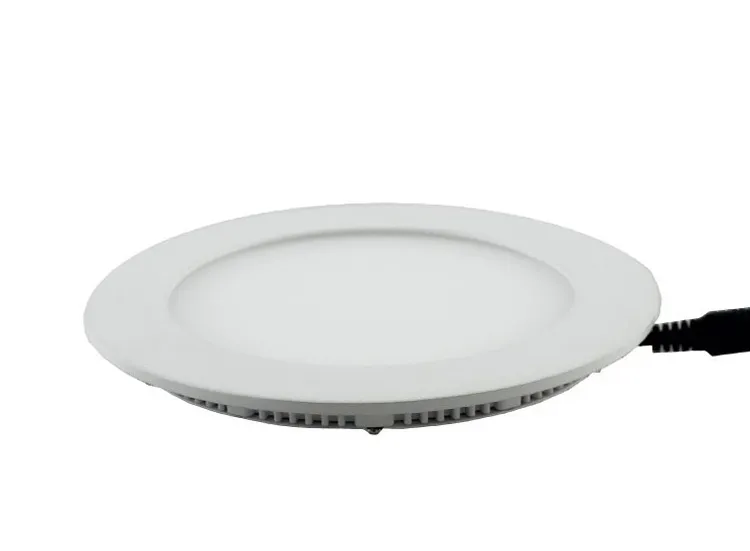 DHL Dimmable Round Led Panel Light SMD 2835 3W 9W 12W 15W 18W 21W 25W 110-240V Led Ceiling Recessed down lamp SMD2835 downlight