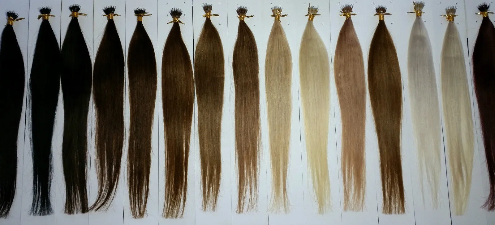 Groothandel Topkwaliteit Nano Ringen Hair Extensions 0.7g / s 200s / Lot 14 '' - 24''1 # 1b # 2 # 4 # 6 # 27 # 613 # Notwangle No Designing Snelle verzending