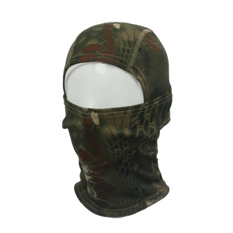 Wholesale-2015 New  Camouflage Army Cycling Motorcycle Cap Balaclava Winter Warm Sport Swordplay Hats Full Face Mask Free Shipping