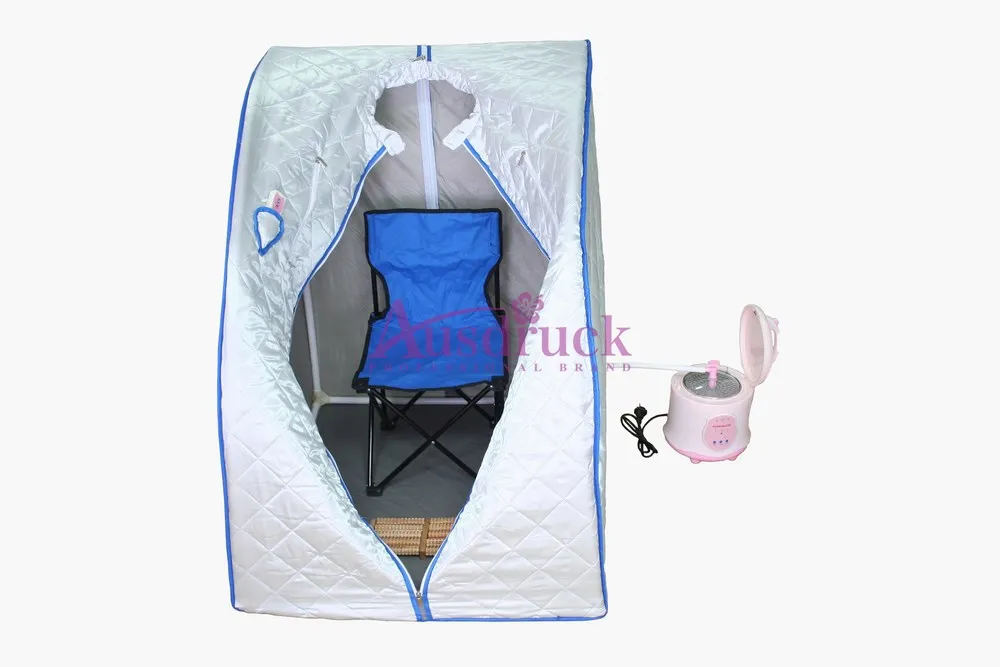 Red Blue Pink Silver Steam Sauna home use Slimming machine Detox Sauna Box Body Skin Health Care Weight Loss device CE