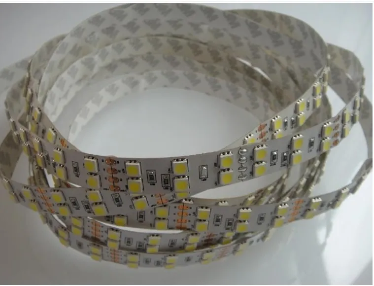 led flexible strip 5050 120pm 600led 5M IP20 Nonwaterproof indoor lighting high brightness 14lmpcs led DC12V 5mroll 10m lot9575551