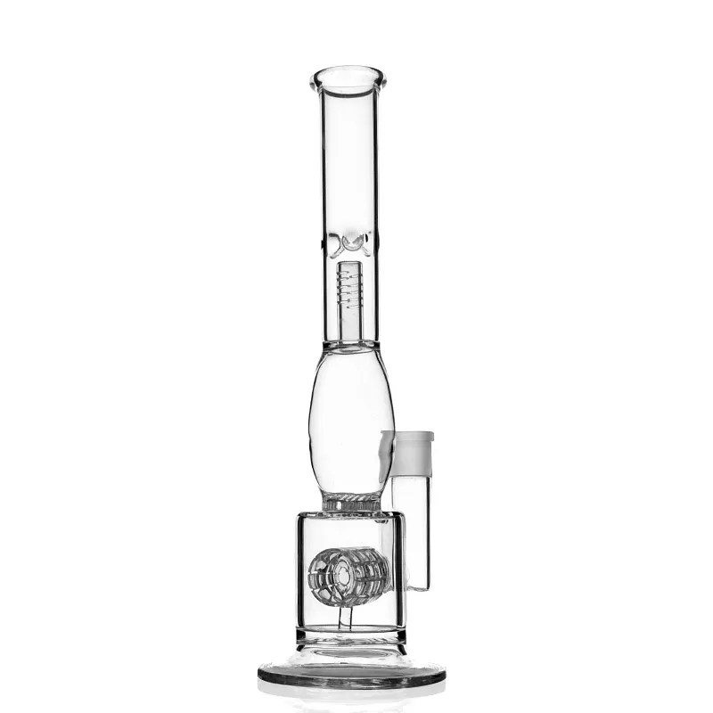 Bong in vetro Matrix PercWater Pipe di alta qualità da 15 pollici di altezza con giunto femmina da 18 mm e alto 13 pollici