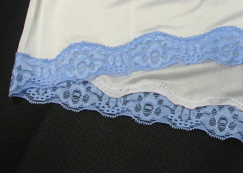 Sexig Silk Stickad Underkläder Kvinnors BoysHorts W / Lace Boy Panties Solid Size US L XL XXL