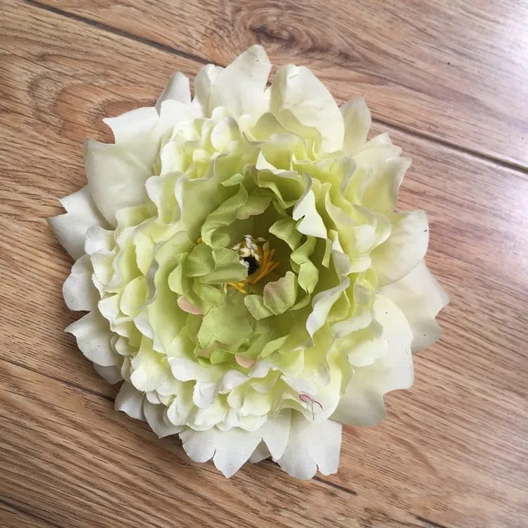 konstgjorda blommor silke peony blomma huvuden bröllopsfest dekoration leveranser simulering falsk blomma huvud hem dekorationer grossist 15cm