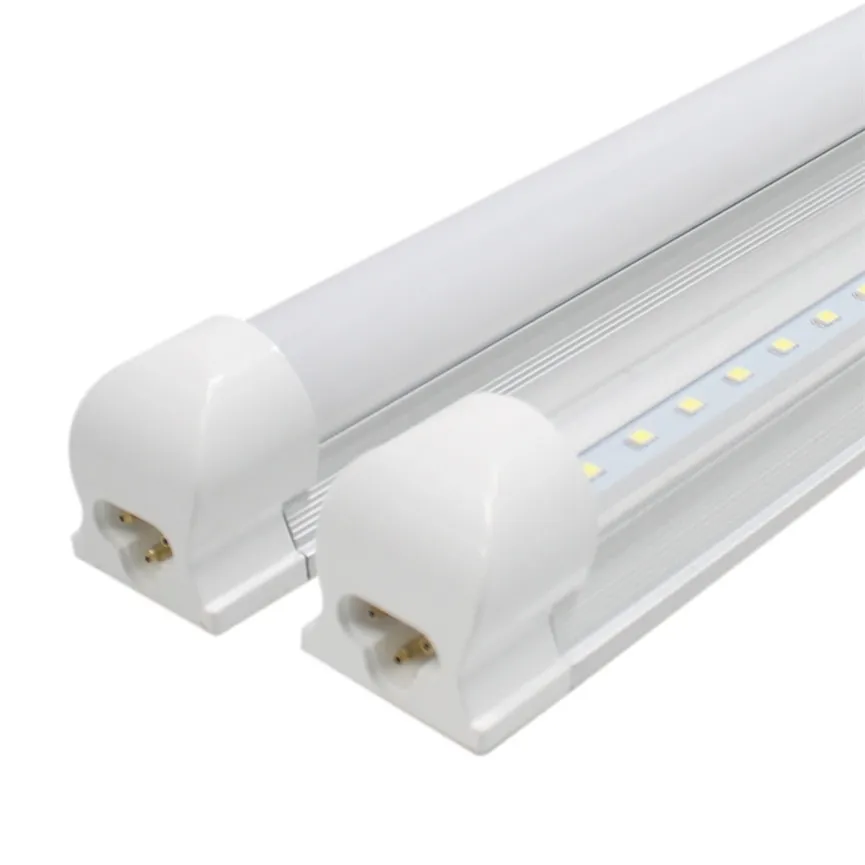 LED T8-Röhre 0,6 m 0,9 m 1,2 m 1,5 m 1,8 m 2,4 m SMD2835 Licht LED-Beleuchtung fluoreszierend