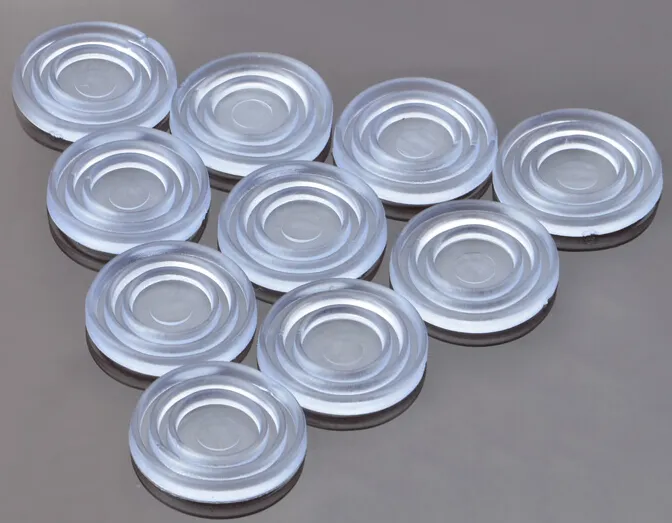 Non-slip rubber pads film glass crash of glass and wood desk film gasket does not slide glass Aprons / 10 package