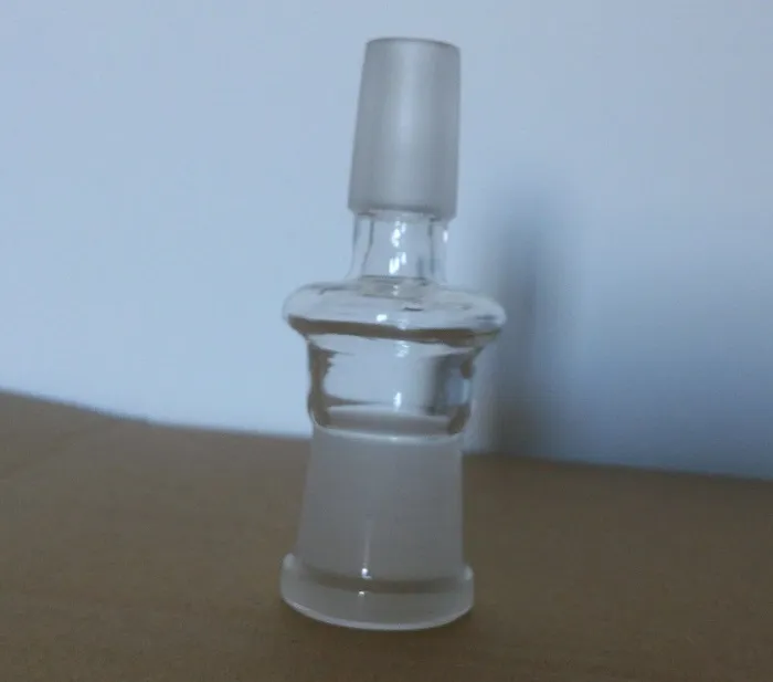 Glazen Bong Adapter 14mm Man 18.8mm Vrouwelijke Glas bijlage voor Glas waskolf Waterleiding Connector