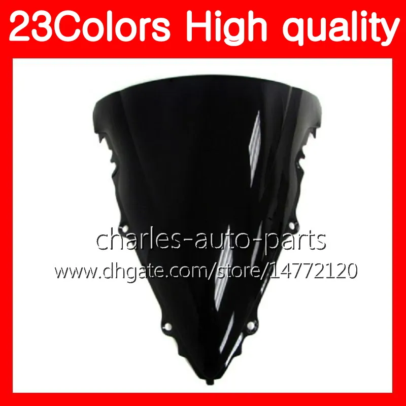 ヤマハR6 yzfr6 03 04 05 YZF-R6 YZF600 YZF 600 YZF R6 2003 2005 Chrome Black Clear Skok WindShield