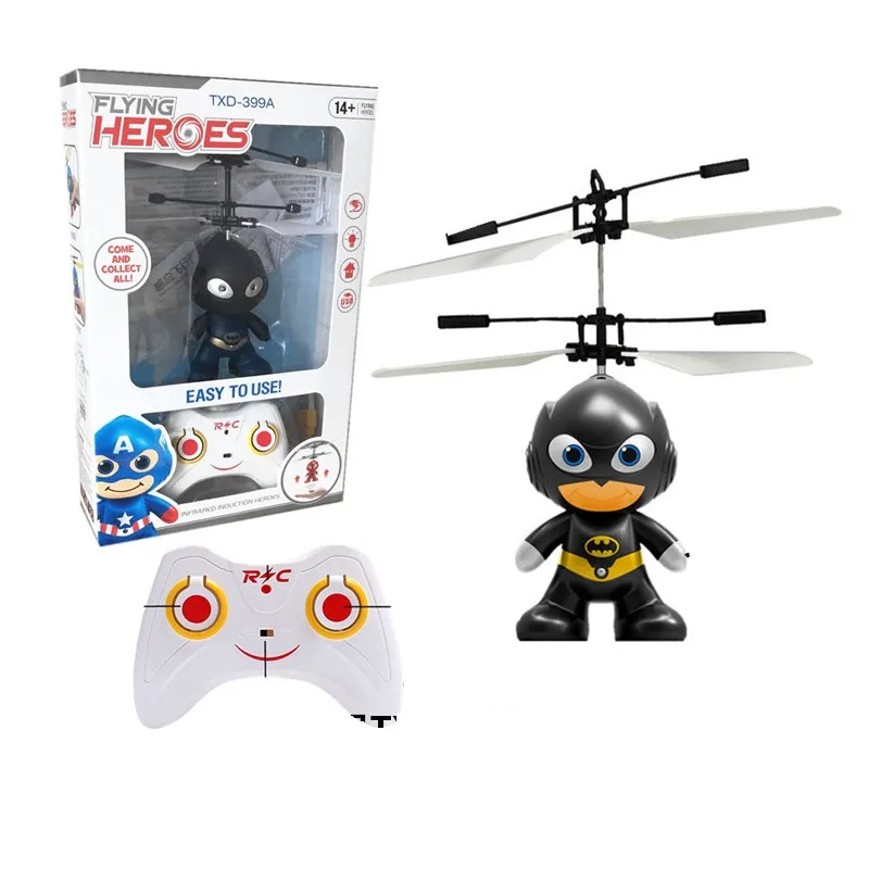 RC jouet volant télécommande Spaceman hélicoptère induction avion jouet hélicoptère drone intérieur enfants cadeau jouets 50 pièces