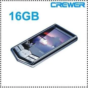 Wholesale - MP4 Player MP3 Players New 8GB 16GB Slim LCD Screen PMP Video Media Fm Radio Player Freeship